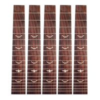 LOOK 26'' Tenor Ukulele Fretboard Rosewood Fingerboard For Ukulele Guitar Family Parts Accessories New 1/5/10 PCS