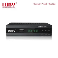 Luby Set Top Box Model Dvb-T2 Penerima Siaran TV Digital Dengan Tuner Dvb-T2 Kompatibel Mheg4 Dan Ch