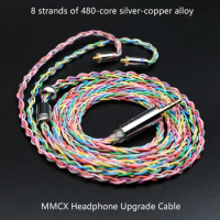 Aux 3.5mm To MMCX Updated Cable Replacement Cable Extension Cord For SE535 SE846 Shure SE215 SE315 SE425 Earphones