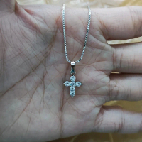 Kalung Salib Silver Xuping Premium dengan Desain Klasik dan Modern