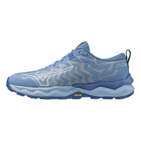 Mizuno Wave Daichi 8 Gtx [J1GK245671] 女 慢跑鞋 防水 彈力 支撐 緩震 藍 灰