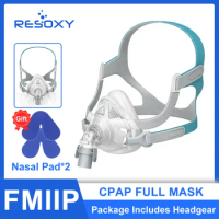 Resoxy CPAP Full Face Mask &amp; Headgear Auto CPAP/BiPAP Mask Improved Comfort Anti Snoring Relief Sleep Apnea CPAP FULL Face Mask