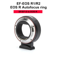 SNIPIZ EF-EOSR Adapter Ring For Canon EF/EFS Lens to Canon RF EOSR5/R6/RP/R8/R50/R10 Camera Adapter Ring