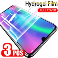 3Pcs For Huawei Y6 2019 Y6P Y7 Pro Y7P Y7A Y8P Y8S Y9 Prime Y9S Y9A Y5 Lite 2018 Hydrogel Film Phone Screen Protector Film