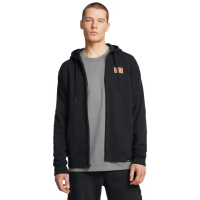 【UNDER ARMOUR】UA官方直營 男 巨石強森 Project Rock HWT 連帽外套_1386898-001(黑色)