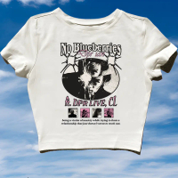 CROP TOP DPR IAN NO BLUEBERRIES | GRUNGE | CROPTOP | BAND METAL MUSIK ROCK | CROP TEE STYLE Y2K VINT