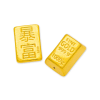 【金瑞利】9999純金 暴富小金塊(0.29錢±1厘)