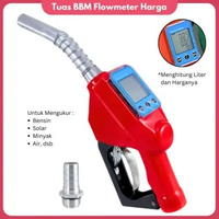Tuas Pertamini Hitung Liter Fuel Nozzle Flowmeter Digital