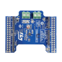 X-NUCLEO-IHM13A1 Expansion board, low-voltage brushed DC motor driver, STM32 Nucleo board, based on STSPIN250.