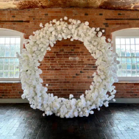 Wedding Arch Artificial Flowers Arrangement Arch Background Silk Rose Flower Wedding Flowers Arch