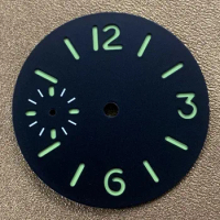 34.5mm Watch Dial Luminous Watch Face Watch Dial Tool Parts For ETA 6497/6498 Watch Repair Replaceme