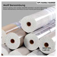 Wallpaper Sticker Dinding Rona Motif Marble Marmer 1 Roll Ukuran 60cm x 3m - Cocok untuk Kamar
