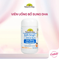 DHA tú tài Nature's Way - DHA 300mg bổ sung dầu cá cô đặc omega 3 RTG hàm lượng cao cho bé 50v