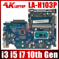 5B20W89110 5B20W89114 For Lenovo Ideapad S340-15IIL Motherboard LA-H103P I3-1005G1 I5-1035G1 I7-1065G7 UMA_4G DDR4