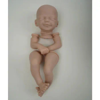 9" Inches Mini bebe reborn kit Zane Reborn Baby Vinyl Doll Kit Unpainted Doll Parts DIY Blank Reborn Doll Kit