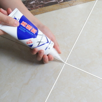 2支裝白色美縫劑瓷磚地磚專用廚房防水防霉墻縫填縫劑填充勾縫劑