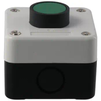 Weatherproof Push Button Switch Durable One Button Control Station Box Momentary Switch ABS Gate Opener