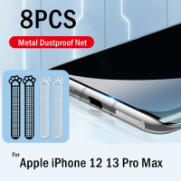 Phone Speaker Earpiece Metal Anti Dust Net For Apple iPhone 13Pro 12 11 Dust Proof Sticker Universal Mobile Phone Dust Stopper