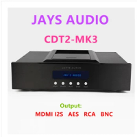 Jay's Audio CDT2 MK3 CD Transport HIFI CD Turntable OCXO Constant Temperature Clock CDM4 Driver IIS AES RCA BNC HDMI-I2S