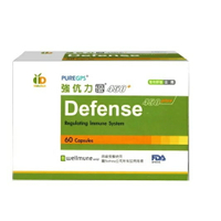 【詠晴中西藥局】強伉力Defense β酵母葡聚多醣體60粒/盒