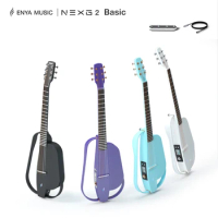 Enya NEXG 2 Basic All-in-One Smart Audio Guitar Acoustic-Electric Carbon Fiber Guitar with Wireless Speaker and Wireless Pedal