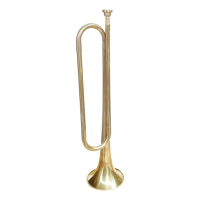 ทรัมเป็ตแบบพกพา, ทองเหลือง BB Bugle, สไตล์โบราณ, พร้อมถุงมือ, เหมาะสำหรับมืออาชีพและผู้เริ่มต้น, แตร