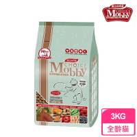 【Mobby 莫比】愛貓無穀配方 鹿肉鮭魚(3公斤)