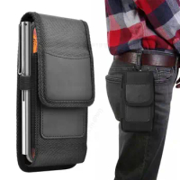 Pouch For Xiaomi 12T Pro Oxford Cloth Leather Case For Mi 12S Ultra 12 Lite 12X 11T Pro 11 Lite Card Holder Belt Clip Waist Bag