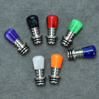 510 Resin Drip Tip Baby Universal Drip Tip Connector Cover For Coffee Machine Favors Ice Maker 7 Colors Accessories