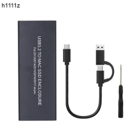 Macbook SSD Enclosure Case For Apple Macbook Air Pro Retina 2013 2014 2015 2016 2017 USB 3.2 to MAC Hard Disk Box NVME Enclosure