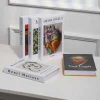 Art Fake Books for Decoration DIY Folding Book Storage Box Decorative Book Living Room Simulation Books Ornaments for Home