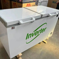 Commercial Frequency Conversion Refrigerated Chest Freezer Deep Chest