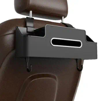 Backseat Car Hanging Bag Box Multifunctional Storage Box Versatile Organization Paper Towel Phone Storage Felt Bag Supplies