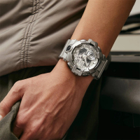 【CASIO 卡西歐】G-SHOCK 科幻未來金屬色手錶 畢業禮物(GA-700FF-8A)
