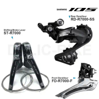 SHIMANO 105 R7000 2x11 Speed Groupset Left+Right Shifter Front+Rear Derailleur SS / GS for Road bike ORIGINAL parts