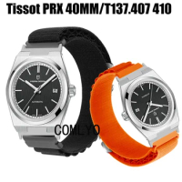 Band For Tissot PRX 40MM PRX T137.407 410 watch Strap Nylon Adjustable Soft Bracelet FOR Women Men Belt