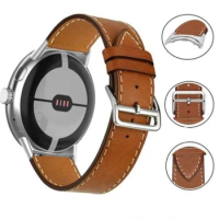 Leather Band For Google pixel watch band strap correa wristband smartwatch belt Bracelet google Pixel Watch Straps Accessories