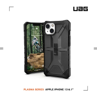 【UAG】iPhone 13 耐衝擊保護殼-透黑(UAG)