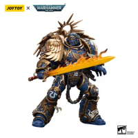 JOYTOY Warhammer 40k 1/18 Action Figures Anime 18cm Ultramarines Primarch Roboute Guilliman Collection Model Toys