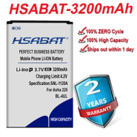 HSABAT 3200mAh BL-4UL / BL 4UL / BL4UL Replacement Li-ion Battery For Nokia Asha 225 Asha225 Battery