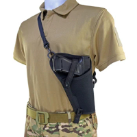 Tactical Gun Holster Shoulder Handgun Holster Nylon for Large Frame 92F 1911A1 .45 Pistol