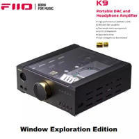 (Exploration reach) FiiO K9 Desktop Headphone Amplifier AMP USB ES9038PRO*2 DAC Bluetooth HiFi Audio THX AAA 788+ LDAC DSD512