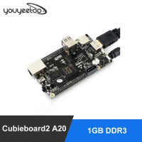 Cubieboard2 A20 Dual Core ARM MiniPC Cortex-A7 1GB DDR3 with linux/android/More powerful pcduino/Raspberry pi/Smartfly team