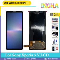 Original 6.1" OLED For Sony Xperia 5 V LCD Display XQ-DE54 Touch Screen Digitizer Assembly For Sony X5 v LCD Replacement Parts