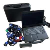 2024 Heavy Duty Truck Scanner tool DPA5 Dearborn Protocol Adapter Connect by USB Laptop CF53 I5 CPU 8G RAM Partial DHL Free
