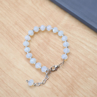 Gelang Kristal Manik-manik Korea Gaya Pelajar Perhiasan Wanita Aster Kecil
