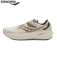 Original Saucony Triumphs 20 Victory 20 Running Shoes Mesh New Men Women Lightweight Shock Absorbing Breathable Sneakers Men