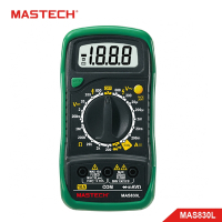 Mastech 邁世 MAS830L 高CP 專業數字萬用電表 現貨