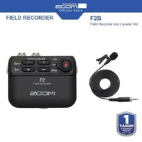 ZOOM F2 FIELD RECORDER AND LAVALIER MIC