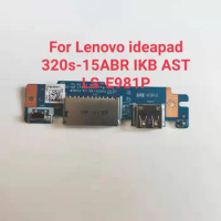 Original Laptop Parts Power Switch Button Board For Lenovo Lenovo 320S-15AST USB BOARD 320S-15AST USB POWER BOTTON LS-E981P